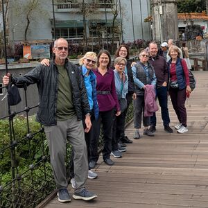 Shifen: group pic by Chau-Wen