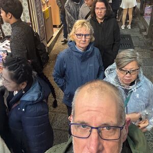 Jiufen: narrow, wet streets