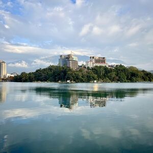 Lisa captures the afternoon sun