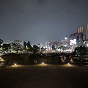 View out of the tower 