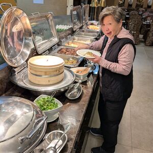 Breakfast at Sun Moon Lake 